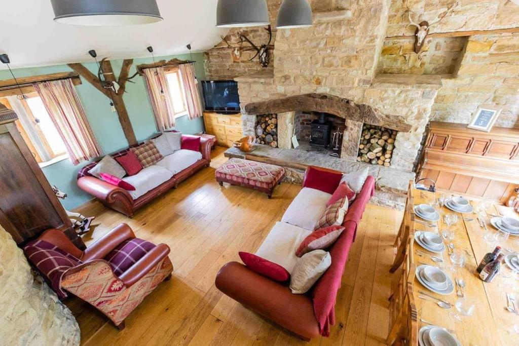 Four Bed Barn Conversion Junction 37 38 M1 Barnsley Exterior foto